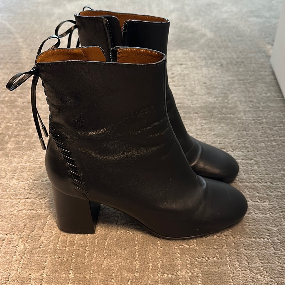 See by Chloe black boot